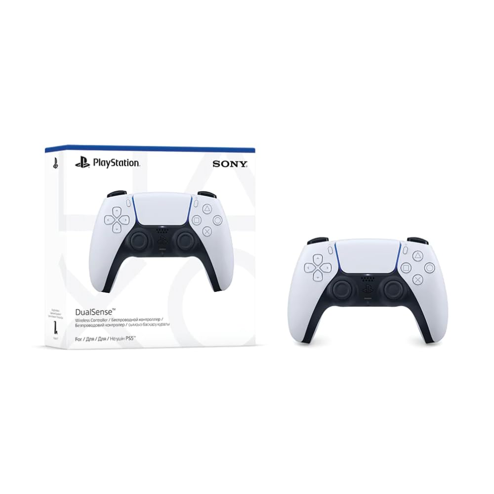 Buy Sony DualSense Wireless Controller/Remote White (PlayStation 5/PS5) Online in Surat, Mumbai, New Delhi, Chennai, Kolkata, Bangalore & all over India at PSS.