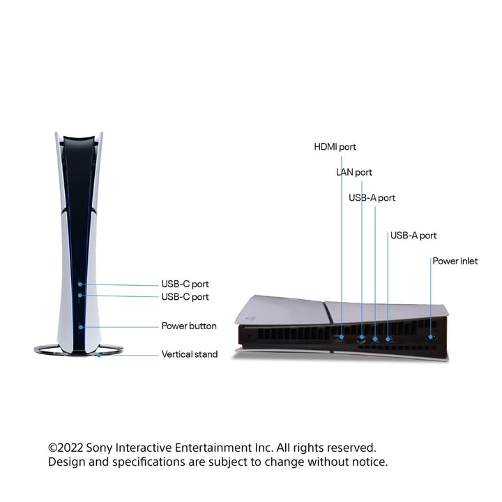Buy Sony PS5 | PlayStation 5 Digital Edition Silm console Online in Mumbai, Chennai, Surat, Delhi, Bengaluru, Pune, Hyderabad, Goa & all over India at PSS Store.