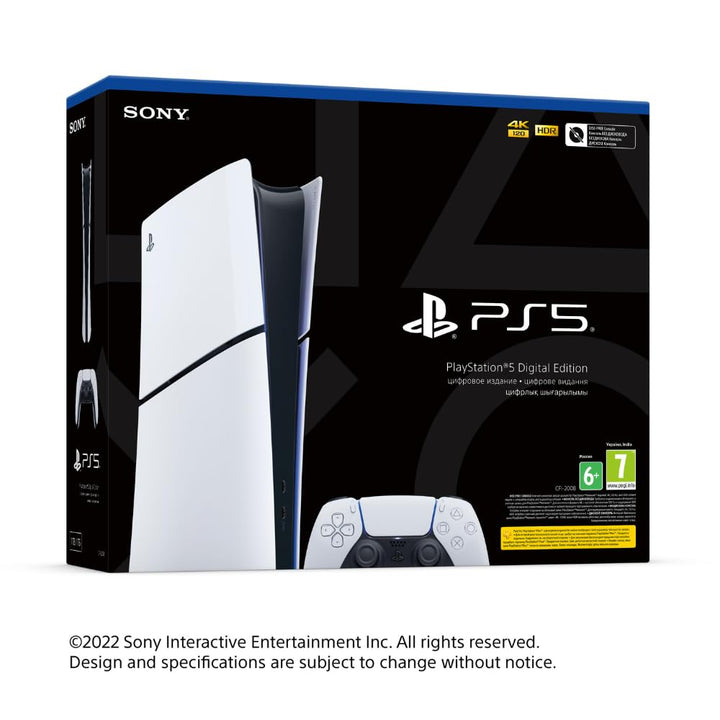 Buy Sony PS5 | PlayStation 5 Digital Edition Silm console Online in Mumbai, Chennai, Surat, Delhi, Bengaluru, Pune, Hyderabad, Goa & all over India at PSS Store.