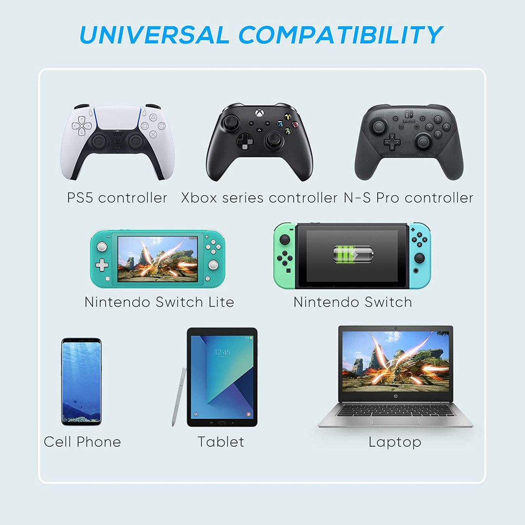 Buy Charging Cable for PS5 Controller & Xbox Series X/S Controller Online in Surat, Ahmedabad, Chennai, Rajkot, Udaipur, Delhi, Bangalore & Mumbai at PSS Store.
