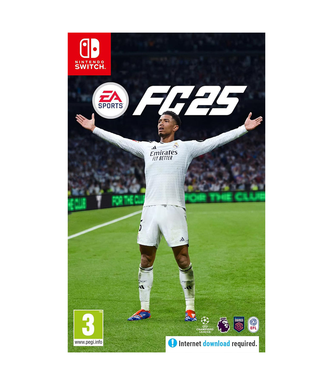 Buy EA Sports FC 25 | Standard Edition | Nintendo Switch - Nintendo Game Online in Surat, Mumbai, Chennai, Delhi, Hyderabad, Bengaluru and all over India at PSS