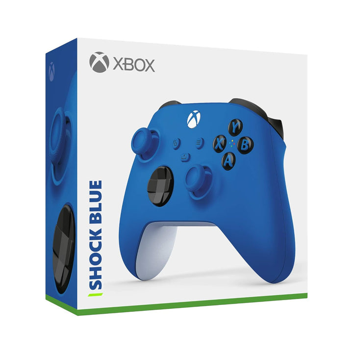 Buy Microsoft Xbox Wireless Controller - Shock Blue Online in Surat, Mumbai, Delhi, Bangalore, Hyderabad, Chennai, Jaipur, Agra & all over India at PSS Store.