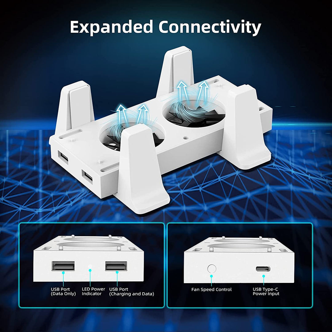 Buy Vertical Stand with Cooling Fans for Xbox Series S Online in Surat, Ahmedabad, Chennai, Hyderabad, Kolkata, Jaipur, Udaipur, Delhi & India at PSS Store.