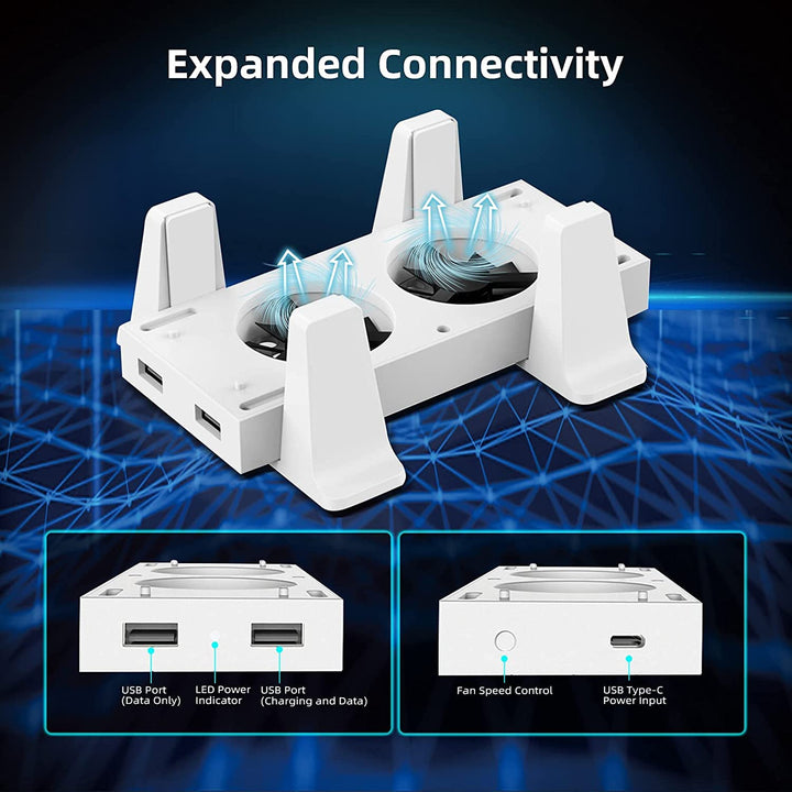 Buy Vertical Stand with Cooling Fans for Xbox Series S Online in Surat, Ahmedabad, Chennai, Hyderabad, Kolkata, Jaipur, Udaipur, Delhi & India at PSS Store.