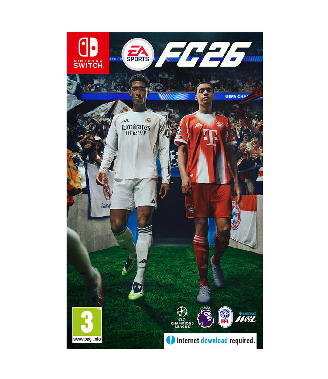 Pre Order EA Sports FC 26 | Standard Edition | Nintendo Switch Online in Surat, Mumbai, New Delhi, Kolkata, Bengaluru, Chennai, Pune & all over India at PSS.