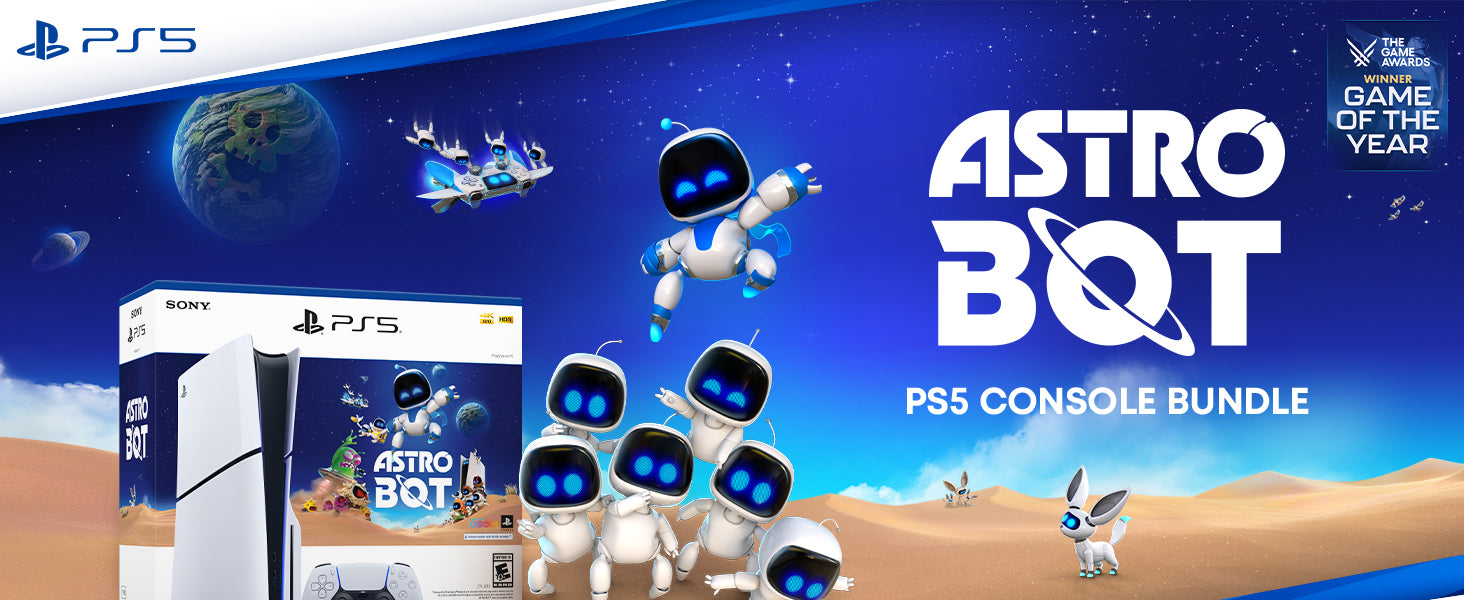 Buy PS 5 with Astro Bot Game Bundle Online with PSS Store.