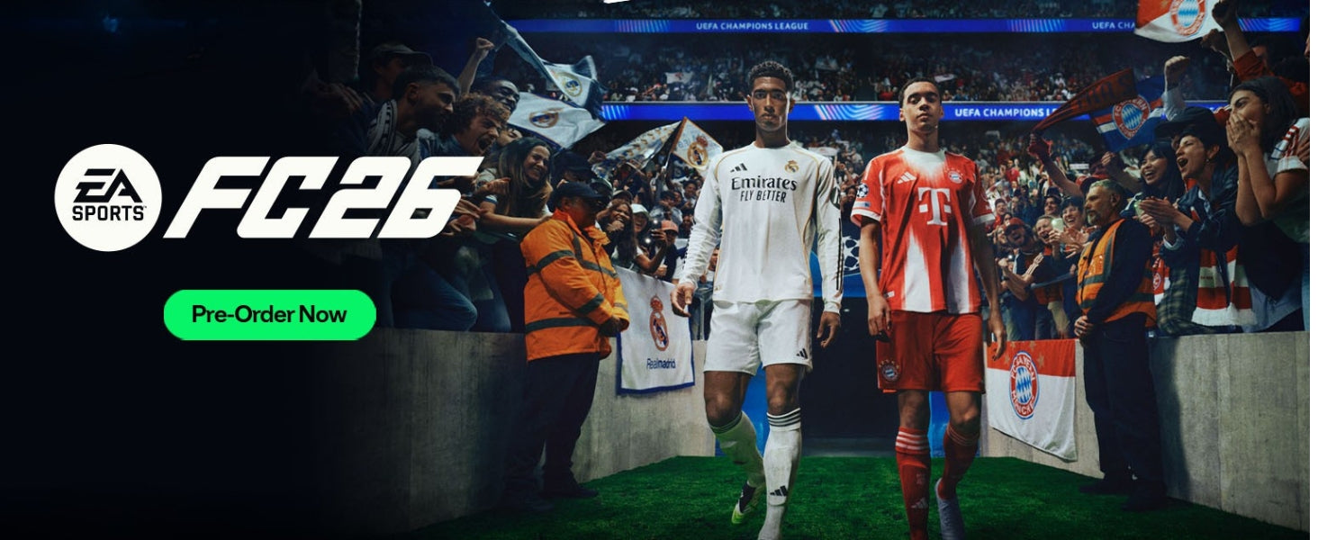 Pre Order EA Sports FC 26 | Standard Edition for PS5/Nintendo Switch 1/2 Online at Surat, Mumbai, New Delhi, Chennai, Kerala, Kolkata, & all over India at PSS.