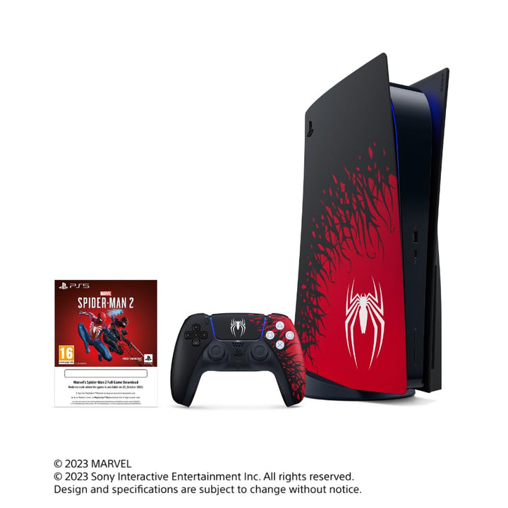 Sony PS5 Console - Marvel’s Spider-Man 2 Limited Edition Bundle