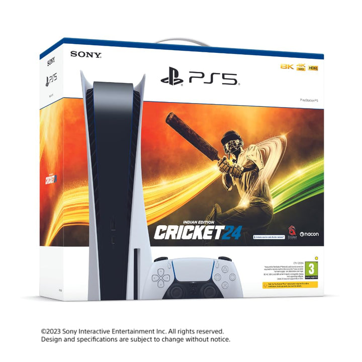 Sony PS5 Console - Cricket 24 Bundle