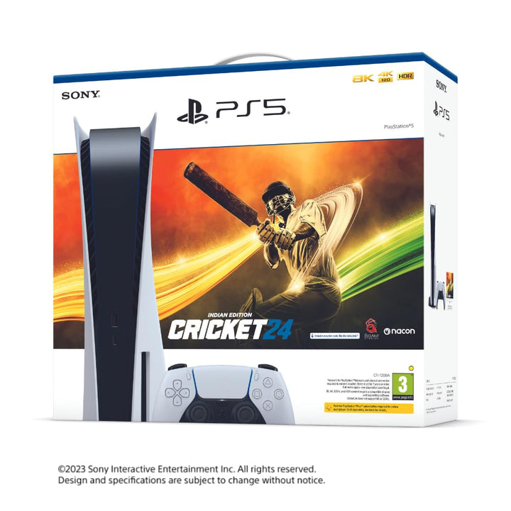 Sony PS5 Console - Cricket 24 Bundle