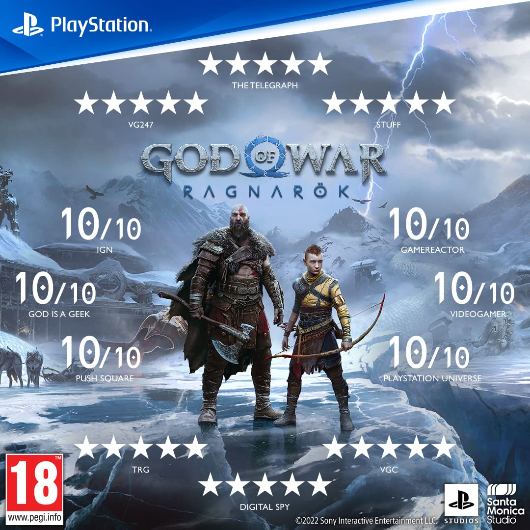 Sony God Of War Ragnarok | Standard Edition | PS5 Game (PlayStation 5)