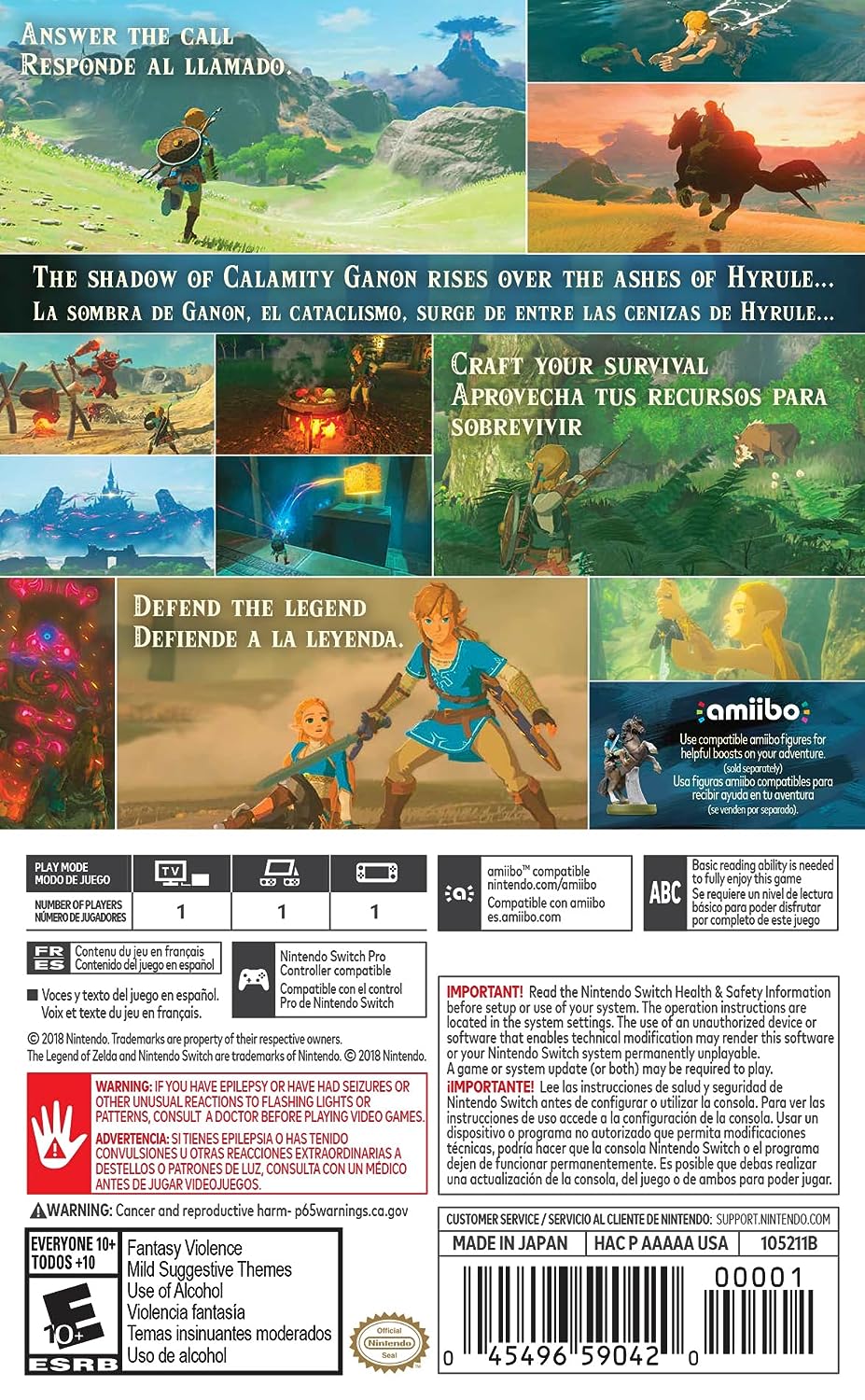 Legend of Zelda: Breath of the Wild